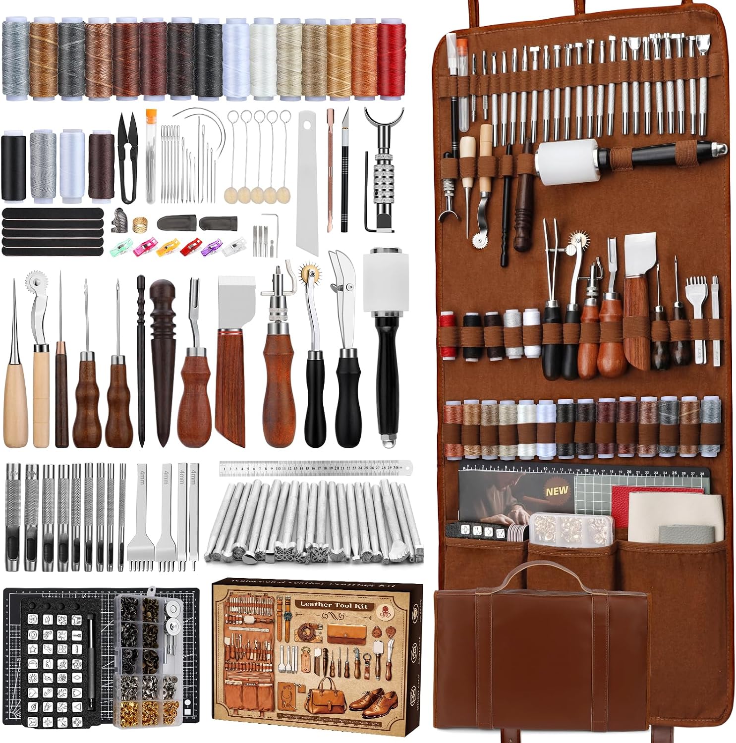 Leather Work Is - Kit de Herramientas para Trabajar el