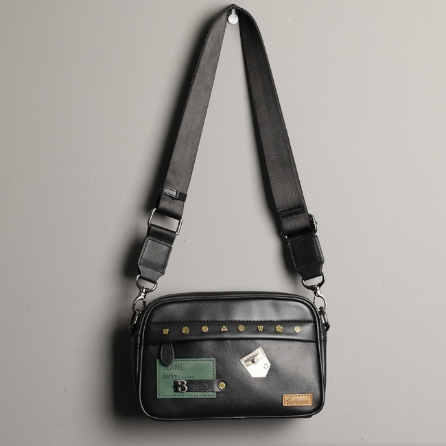Leather Work Bag Men - Bolso de hombro moderno para hombre