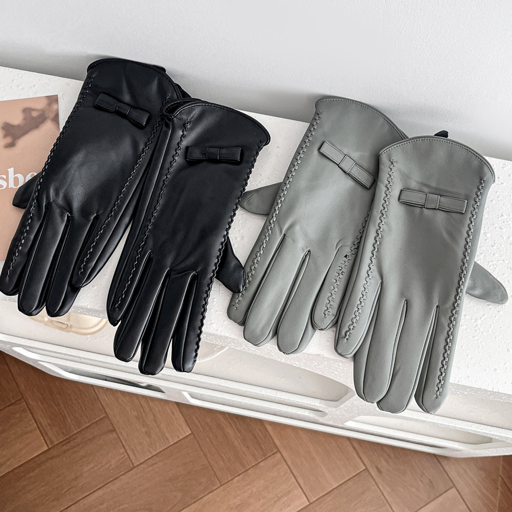 Guantes de cuero con forro pol - Leather Work Winter Gloves reseña y precio