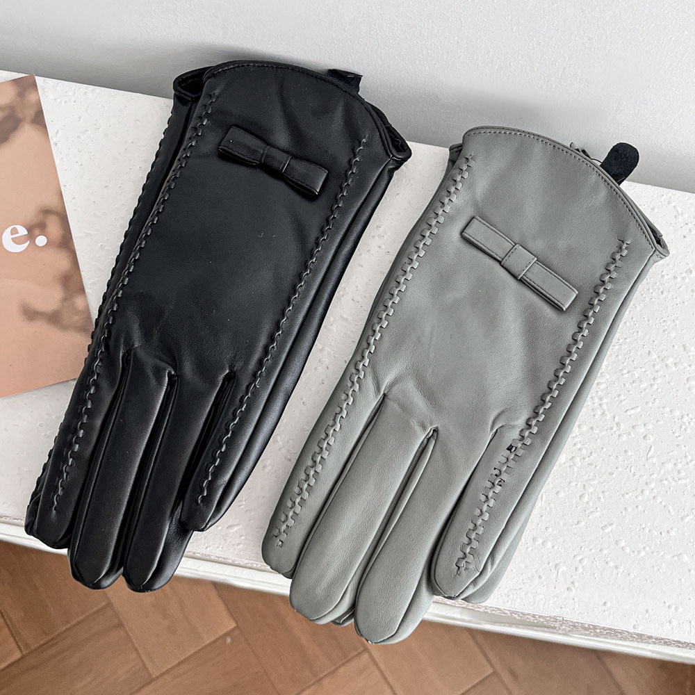 Guantes de cuero con forro pol - Leather Work Winter Gloves reseña y precio