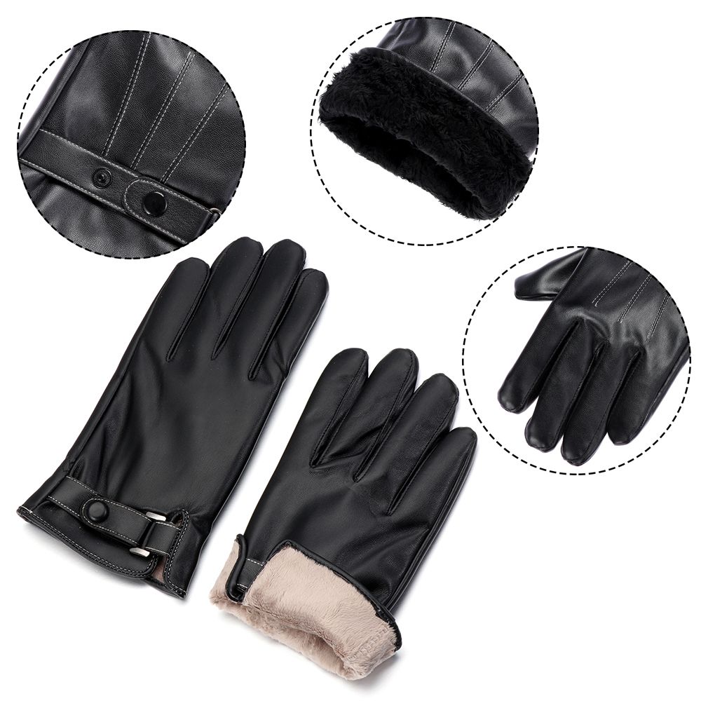 Guantes Térmicos de cuero para - Leather Work Winter Gloves reseña y precio