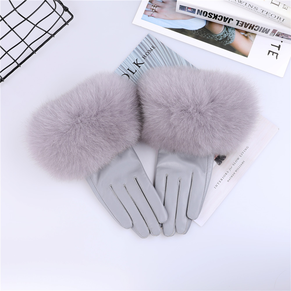 Guantes de piel de oveja con c - Leather Work Winter Gloves reseña y precio