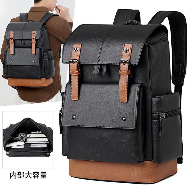 Nueva Mochila de Cuero Vintage - Leather Work Bag Men reseña y precio