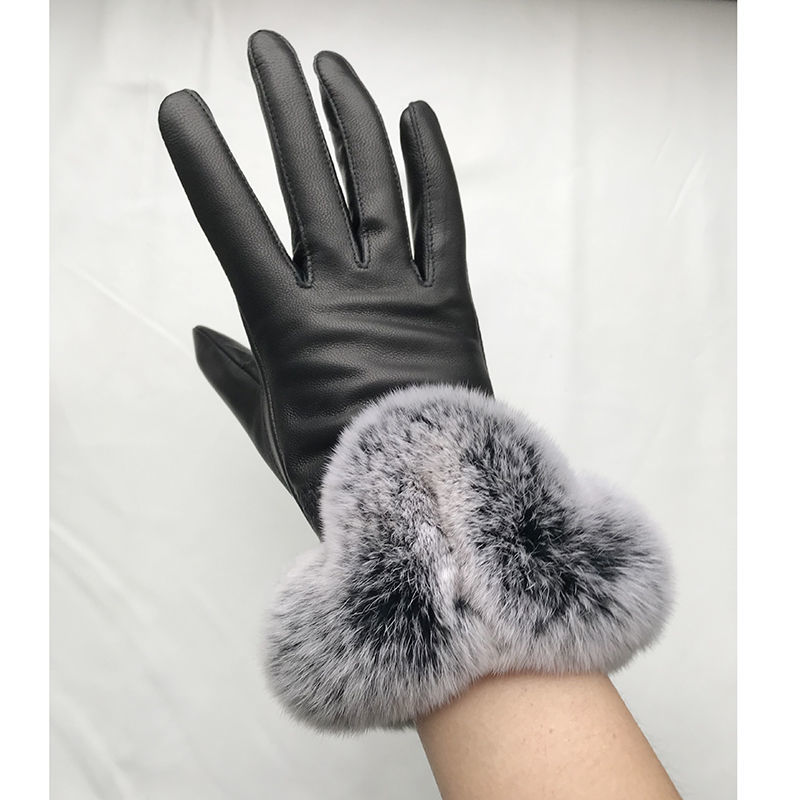 Guante de piel de oveja autént - Leather Work Winter Gloves reseña y precio