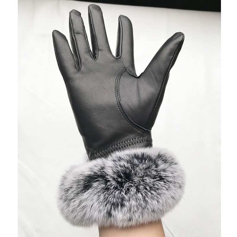 Guante de piel de oveja autént - Leather Work Winter Gloves reseña y precio