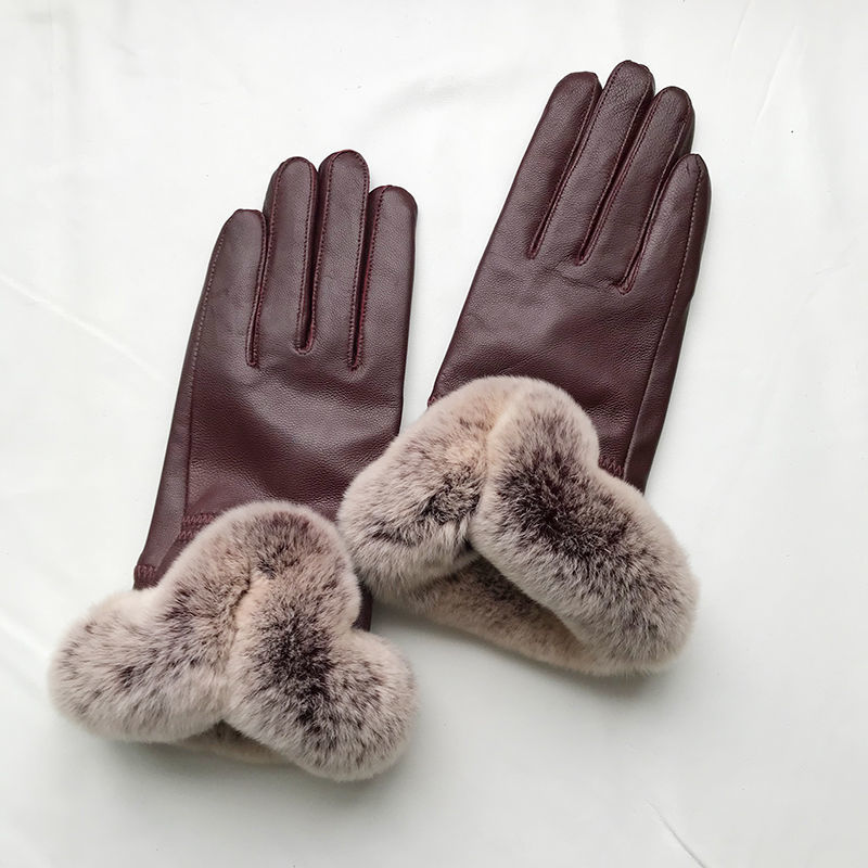 Guante de piel de oveja autént - Leather Work Winter Gloves reseña y precio