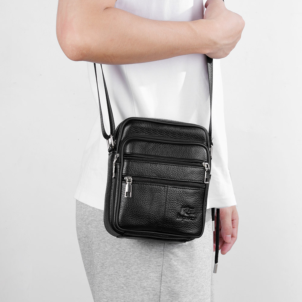 Bolso de hombro para hombre, i - Leather Work Bag Men reseña y precio