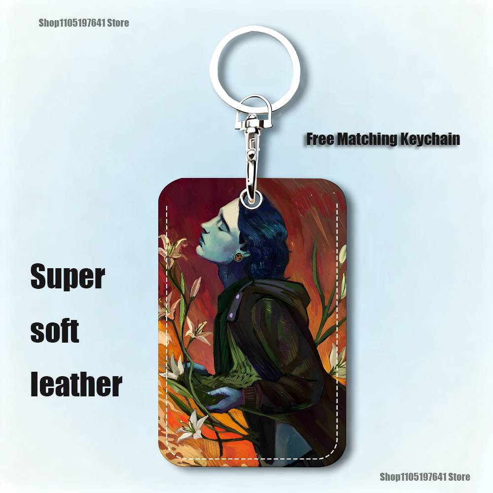 Llavero con diseño de tarjeter - Leather Work Is reseña y precio