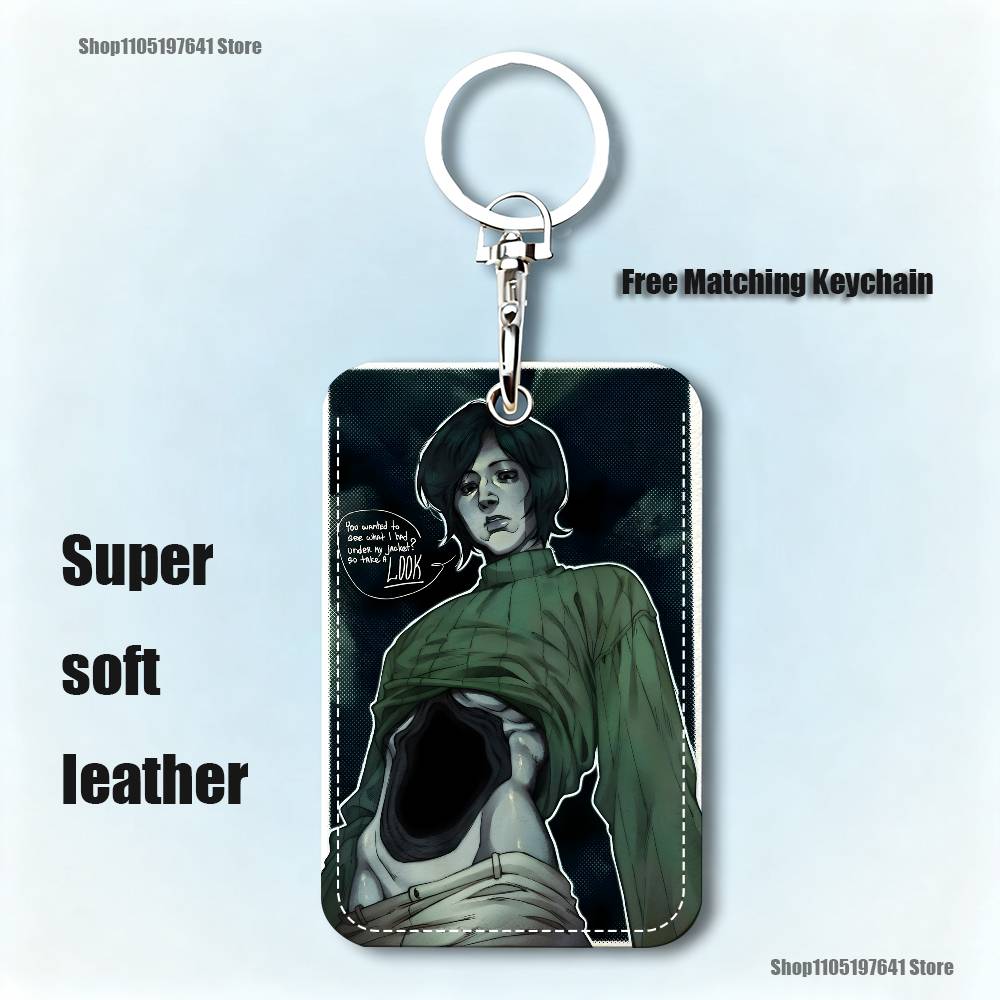 Llavero con diseño de tarjeter - Leather Work Is reseña y precio