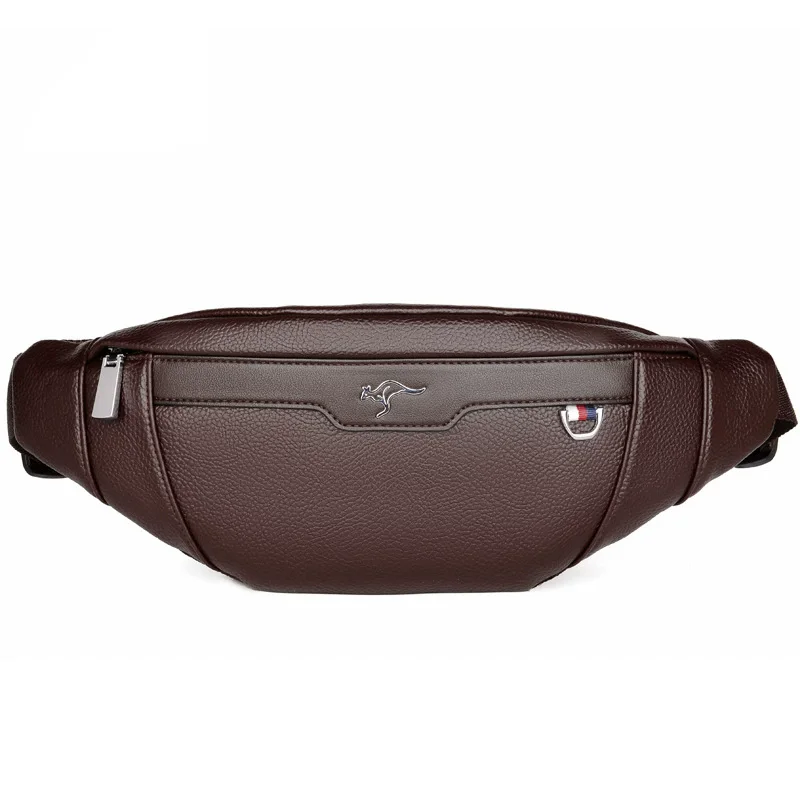 Riñonera de Cuero para Negocio - Leather Work Bag Men reseña y precio