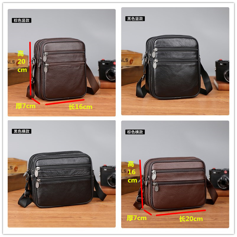 Bolso Bandolera de Hombro para - Leather Work Bag Men reseña y precio