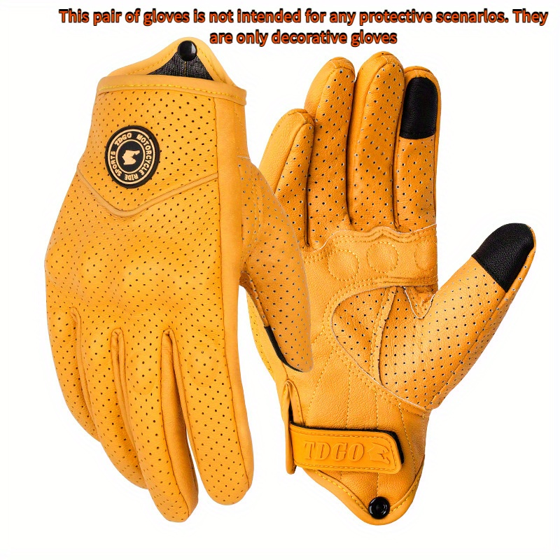 Guantes de Motocicleta a Prueb - Leather Work Winter Gloves reseña y precio