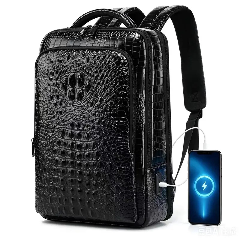 Nueva mochila para portátil de - Leather Work Bag Men reseña y precio