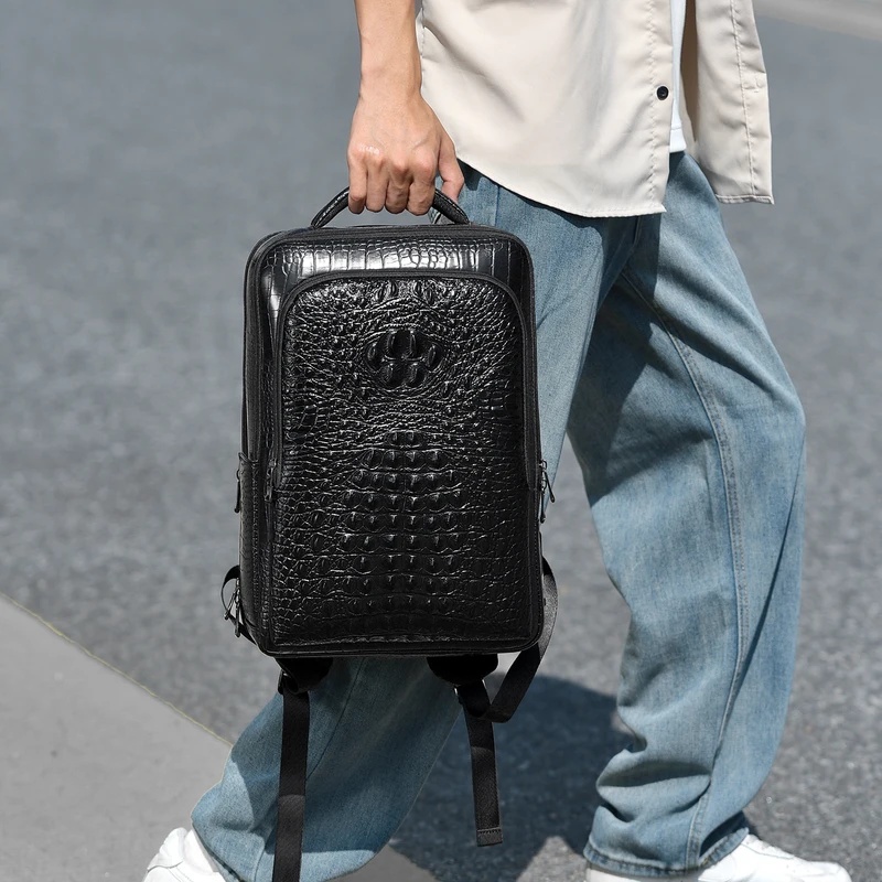 Nueva mochila para portátil de - Leather Work Bag Men reseña y precio