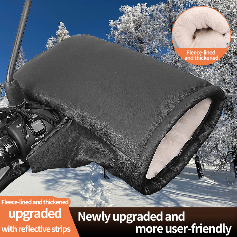 Guantes de invierno para bicic - Leather Work Winter Gloves reseña y precio