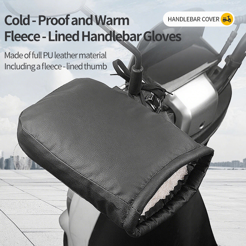 Guantes de invierno para bicic - Leather Work Winter Gloves reseña y precio