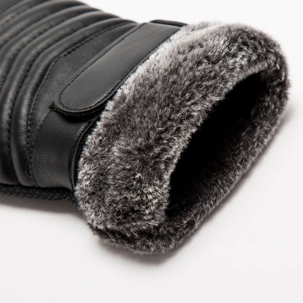 Guantes de invierno para hombr - Leather Work Winter Gloves reseña y precio