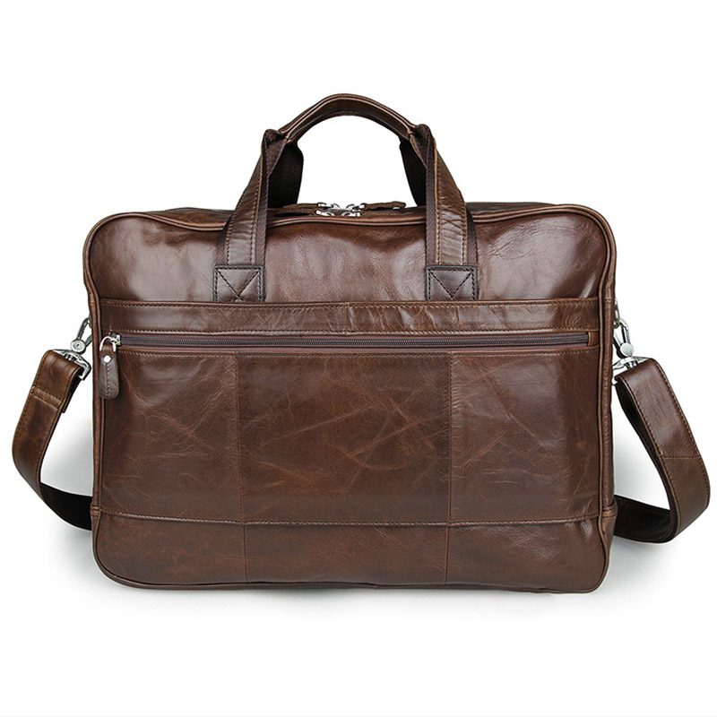 LACHIOUR-Bolso de piel auténti - Leather Work Bag Men reseña y precio