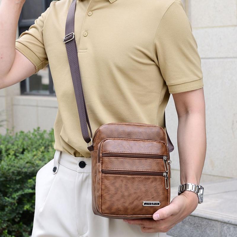 Bolsos de hombro tipo bandoler - Leather Work Bag Men reseña y precio