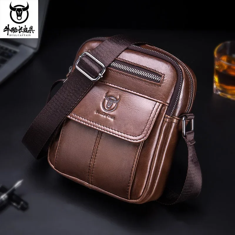 Bullcaptain-Bolso de hombro in - Leather Work Bag Men reseña y precio